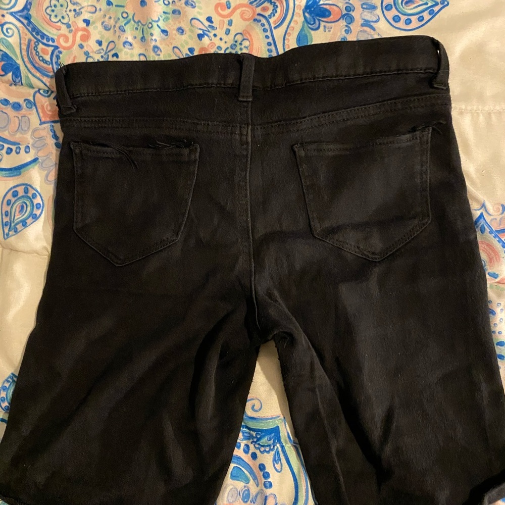 Black shorts